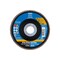 Pferd 5" x 7/8" A.H. POLIFAN Flap Disc - Z PSF EXTRA STEELOX, Zirconia, 120 Grit, Flat 60469 - alternate 2